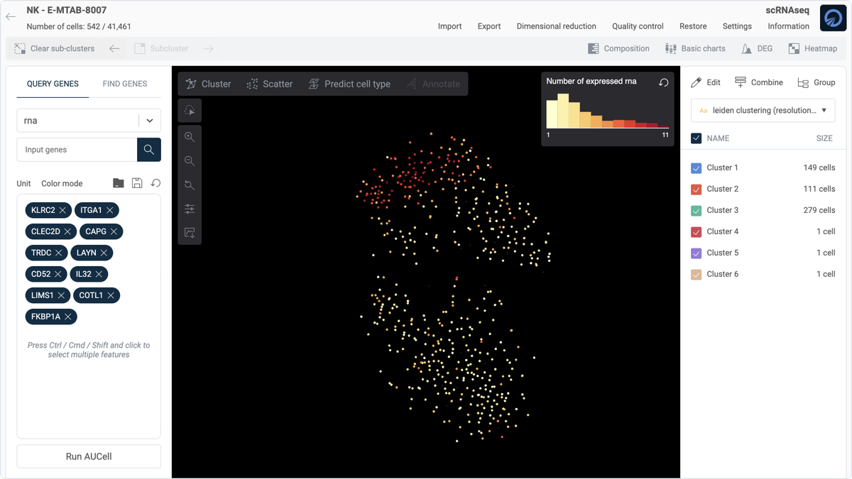 Define novel cell subtype using single-cell datasets with OmnibusX